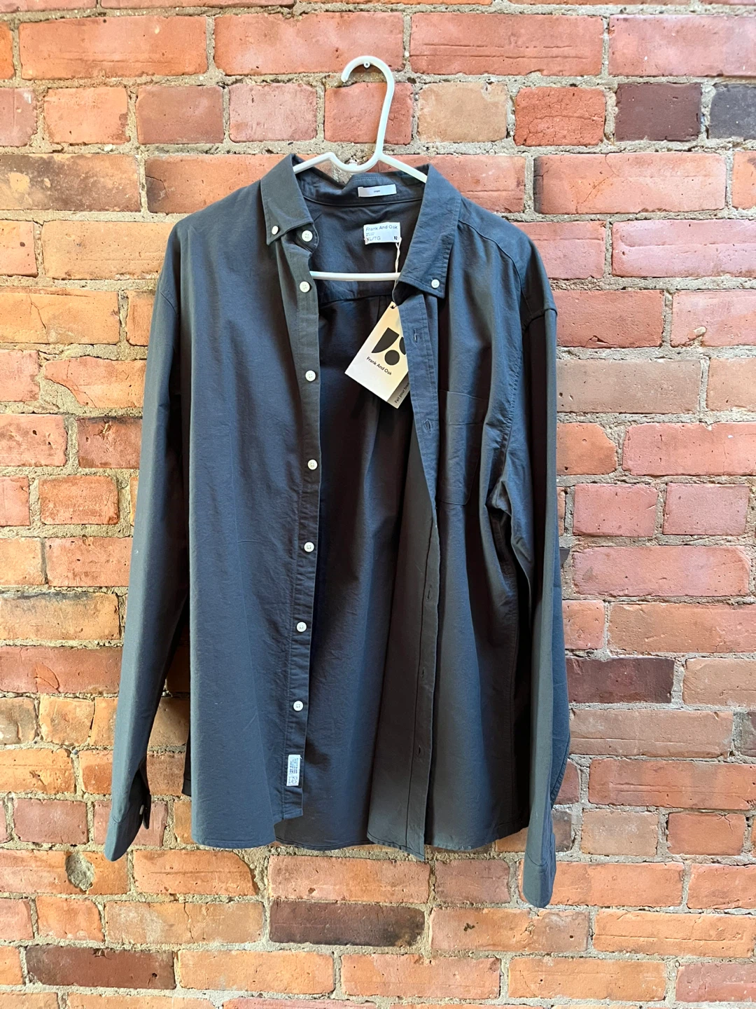Dark Green Frank & Oak button up
