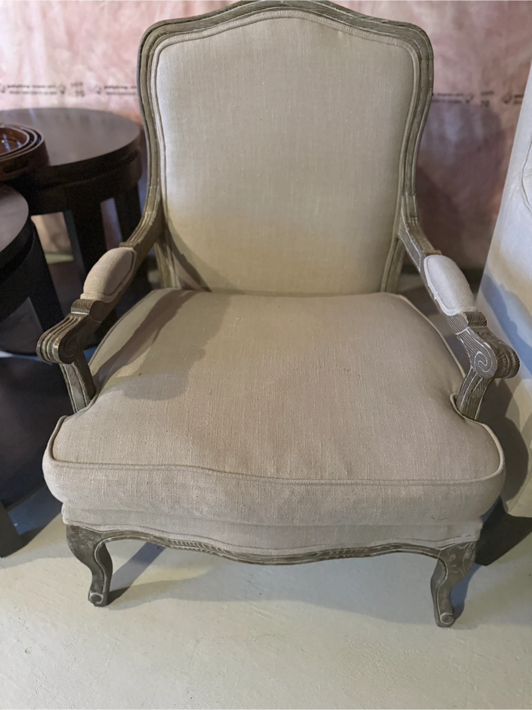 French Country Accent Chair