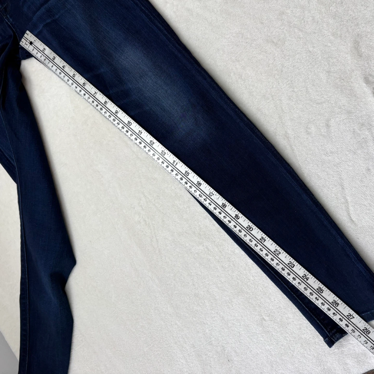 Hudson Krista Ankle Super Skinny Jeans Dark Wash Womens Size 27 - photo 5