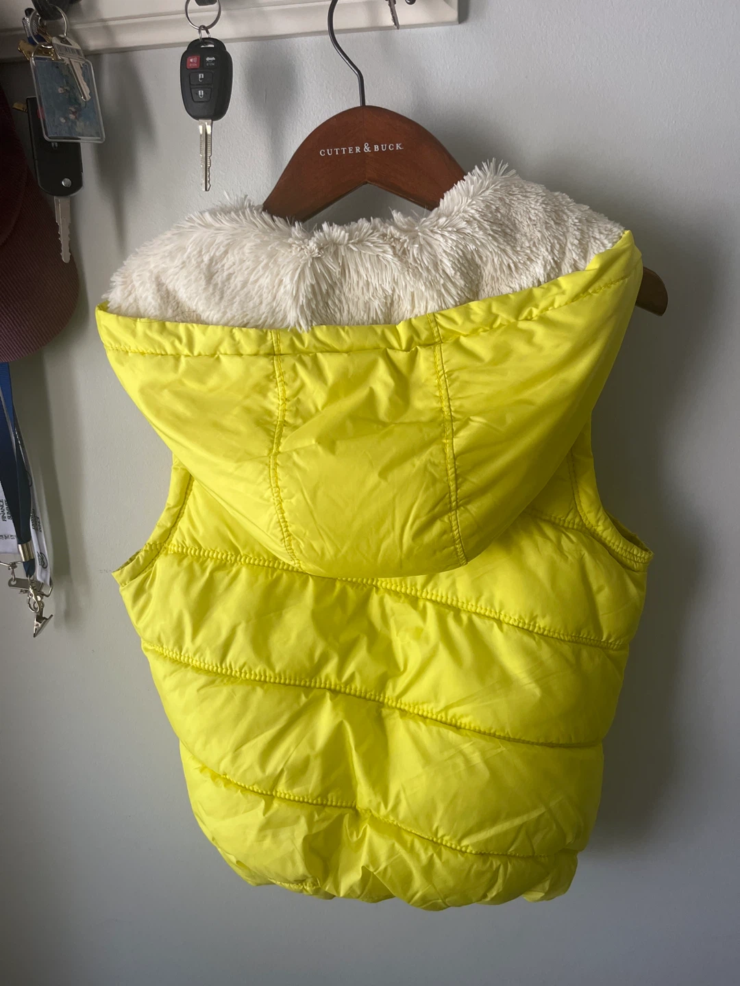 American Eagle Outfitters Puffer Vest - Yellow - Size S - photo 2