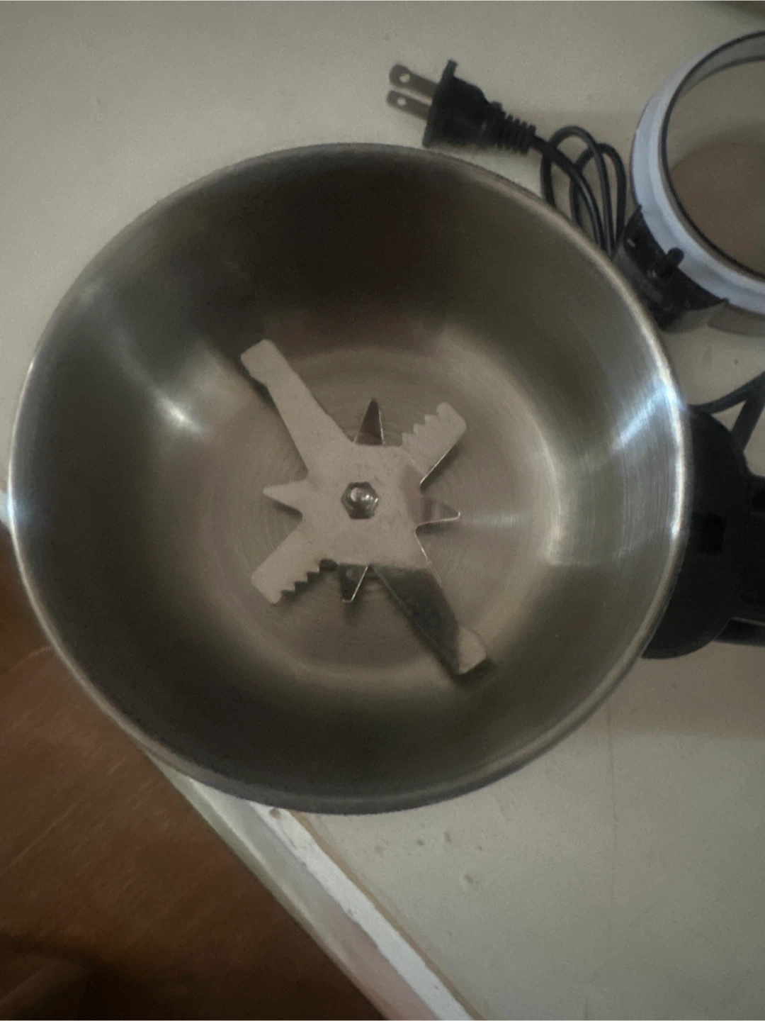 Stainless Steel Electric Coffee Grinder - photo 2