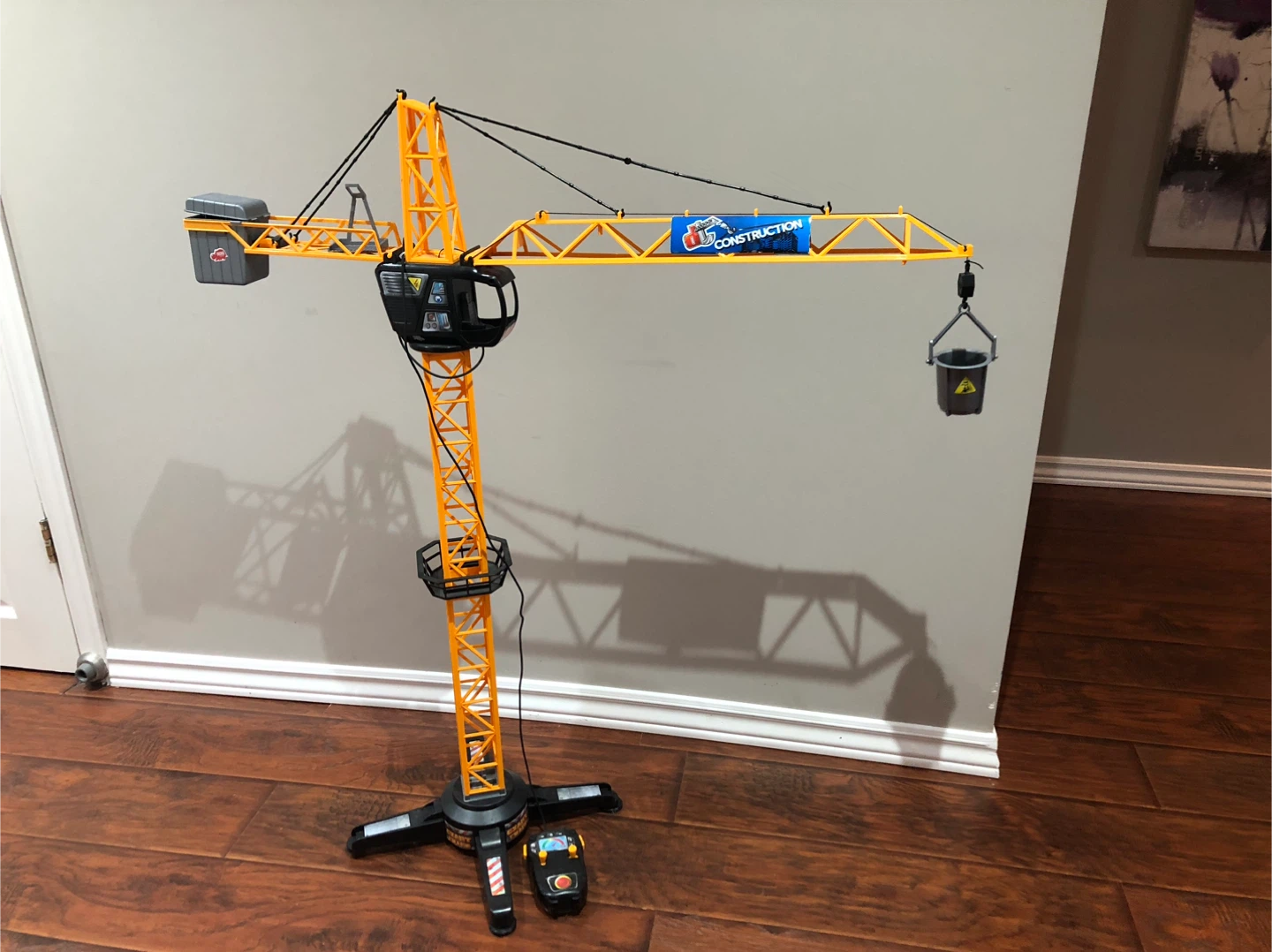 RC Crane Toy with Remote Control