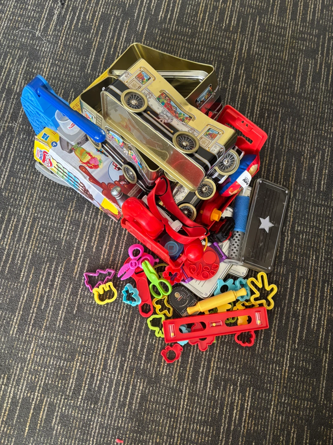 Assorted Kids' Play Tools and Cookie Cutters