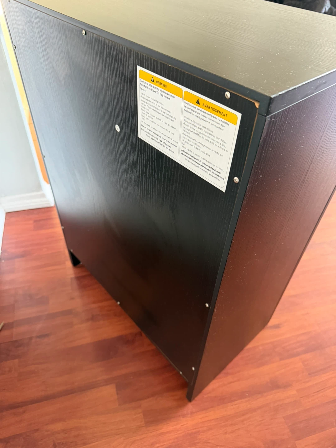 Black Wine Rack with Drawer - photo 3