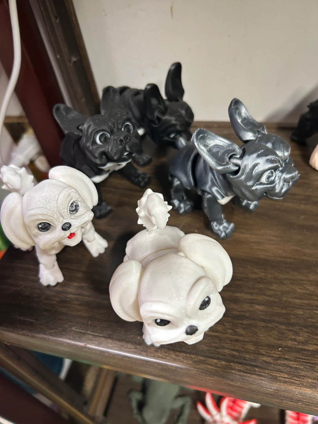 Collection of 3D Printed Figurines