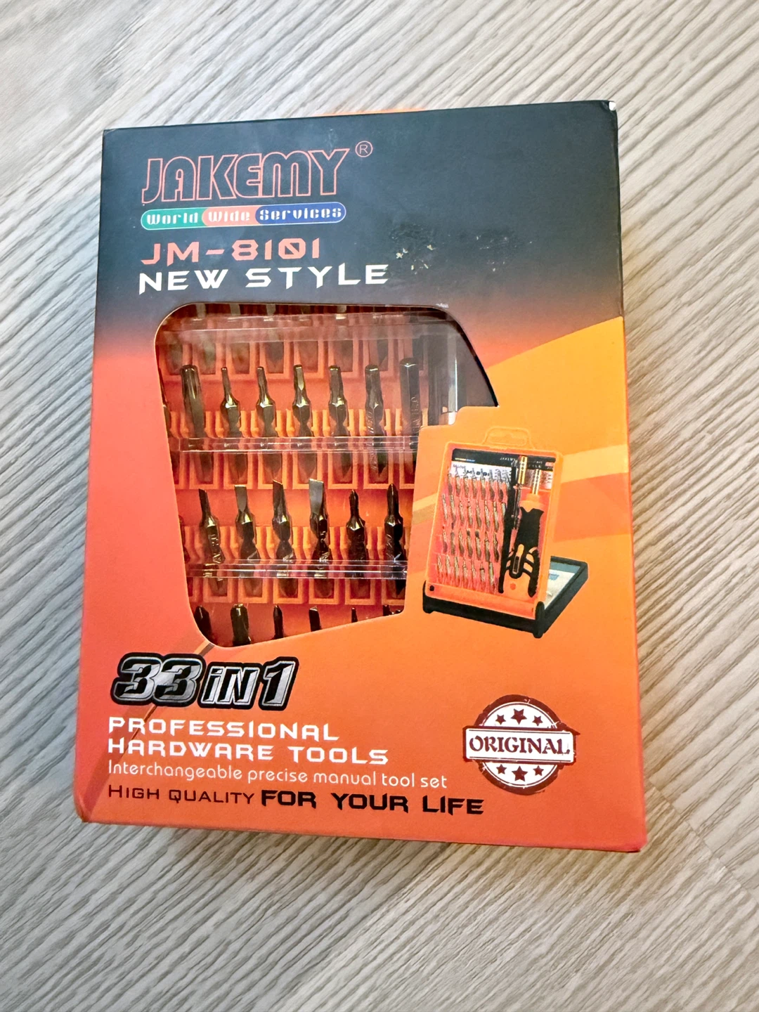 JAKEMY 33-in-1 Precision Screwdriver Set (99% new) - photo 2