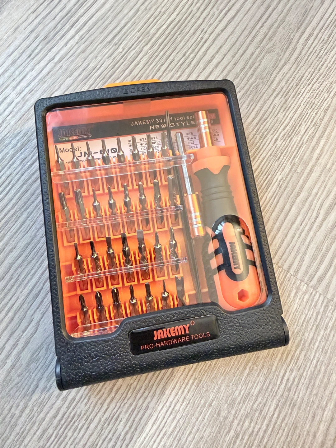 JAKEMY 33-in-1 Precision Screwdriver Set (99% new) - photo 3