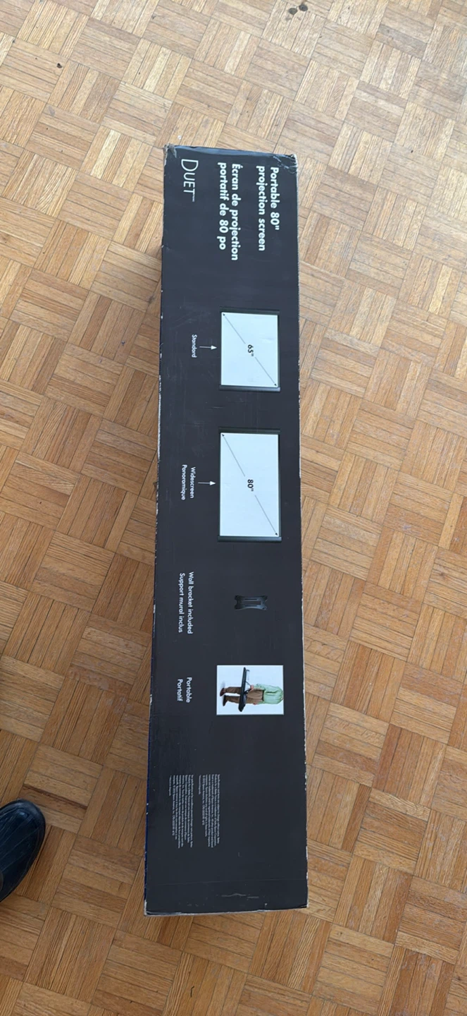 Epson Duet Ultra Portable 80" Projector Screen - photo 3