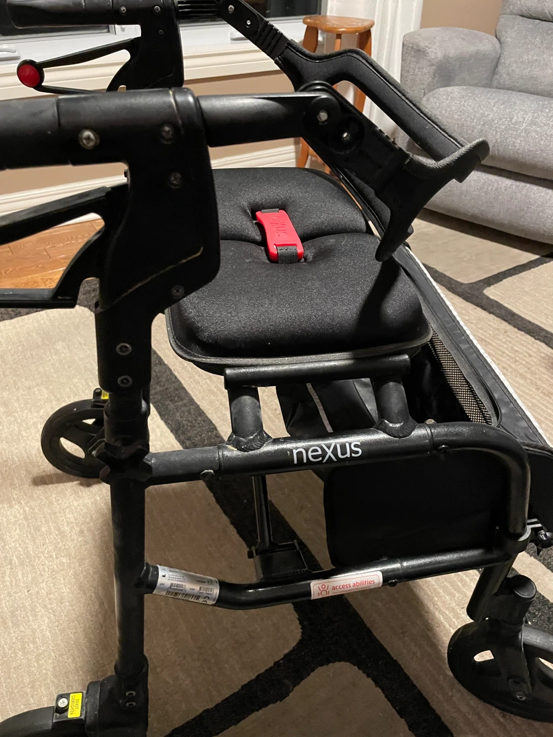 Nexus Rollator Walker with Seat and Bag - photo 3