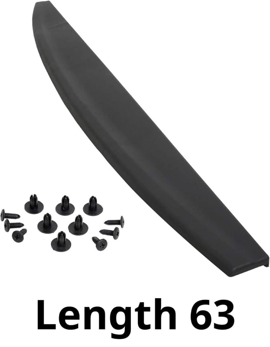 09-18 Dodge Ram 1500 Tailgate Molding Top Cap Protector Spoiler