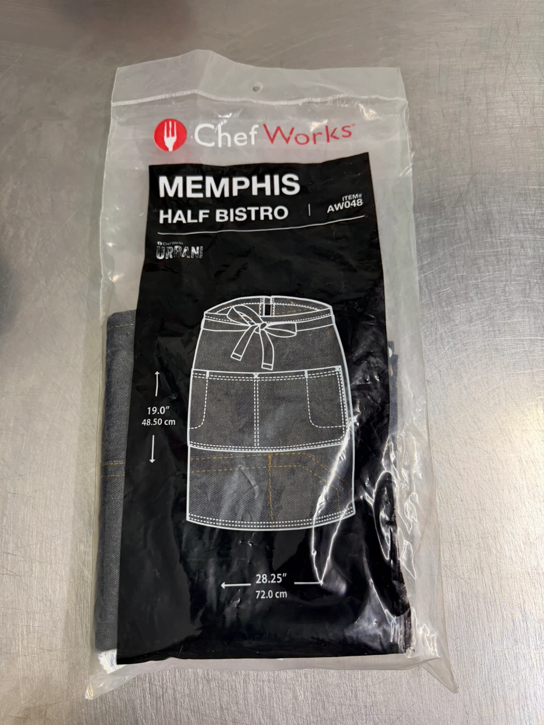 Chef Works Memphis Half Bistro Apron