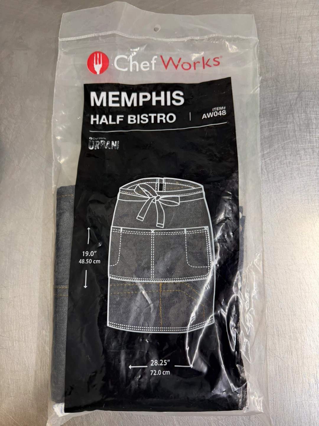 Chef Works Memphis Half Bistro Apron - photo 2