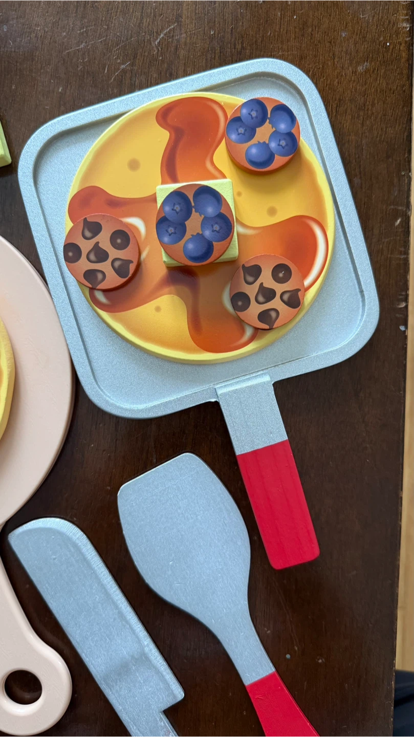 Wooden Play Food Pancake Set - photo 2