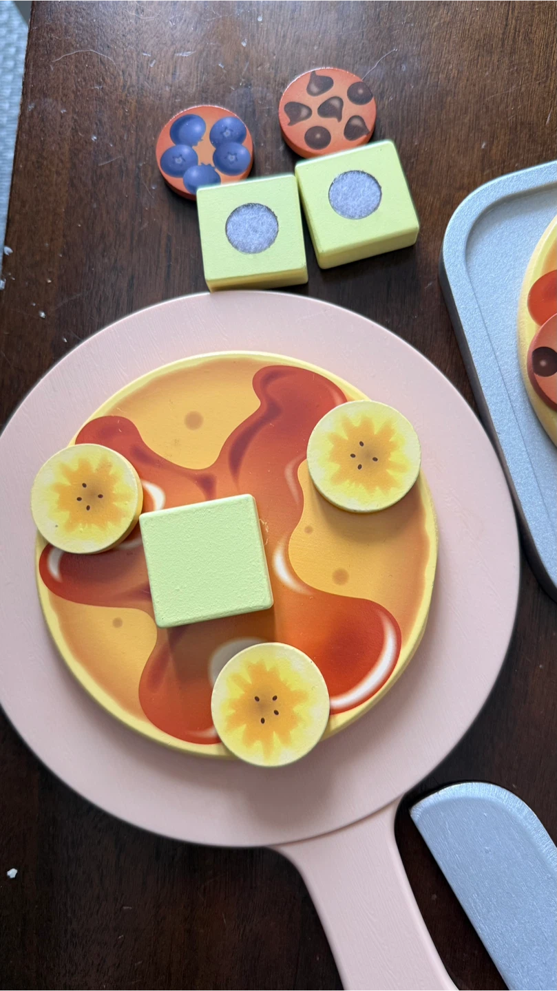 Wooden Play Food Pancake Set - photo 3