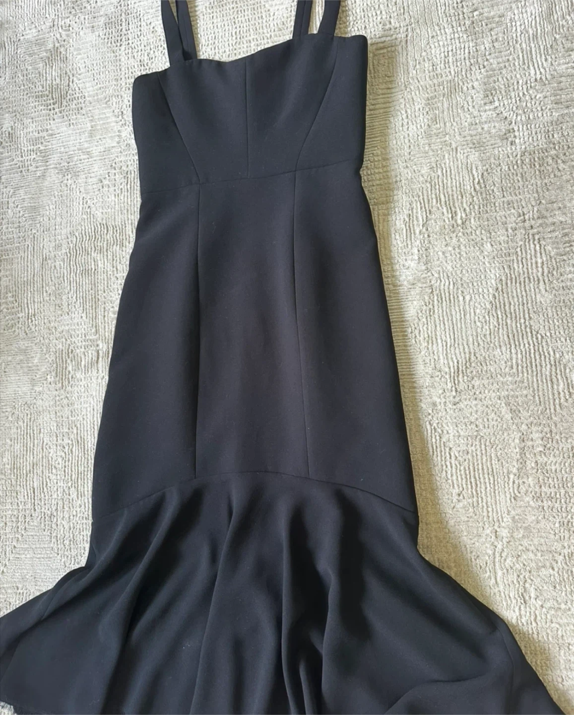 New ZARA Black Midi Dress - Size S - photo 2