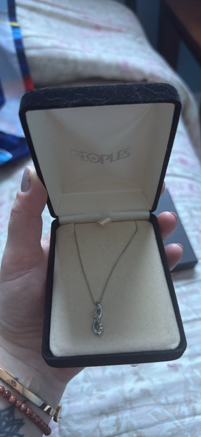 Peoples Jewellery Infinity Pendant Necklace