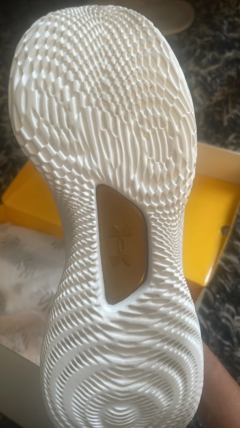 Steph Curry 8 White Gold Basketball Shoes 10.5 - photo 3