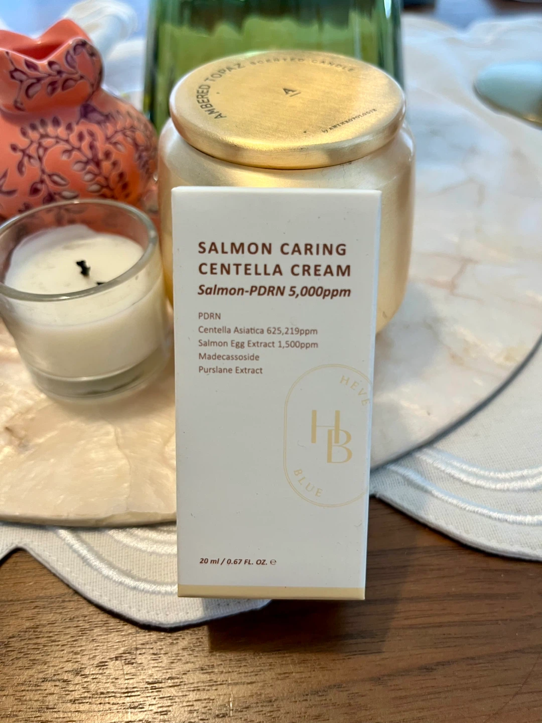 HEVEBLUE Salmon Caring Centella Cream 20ML