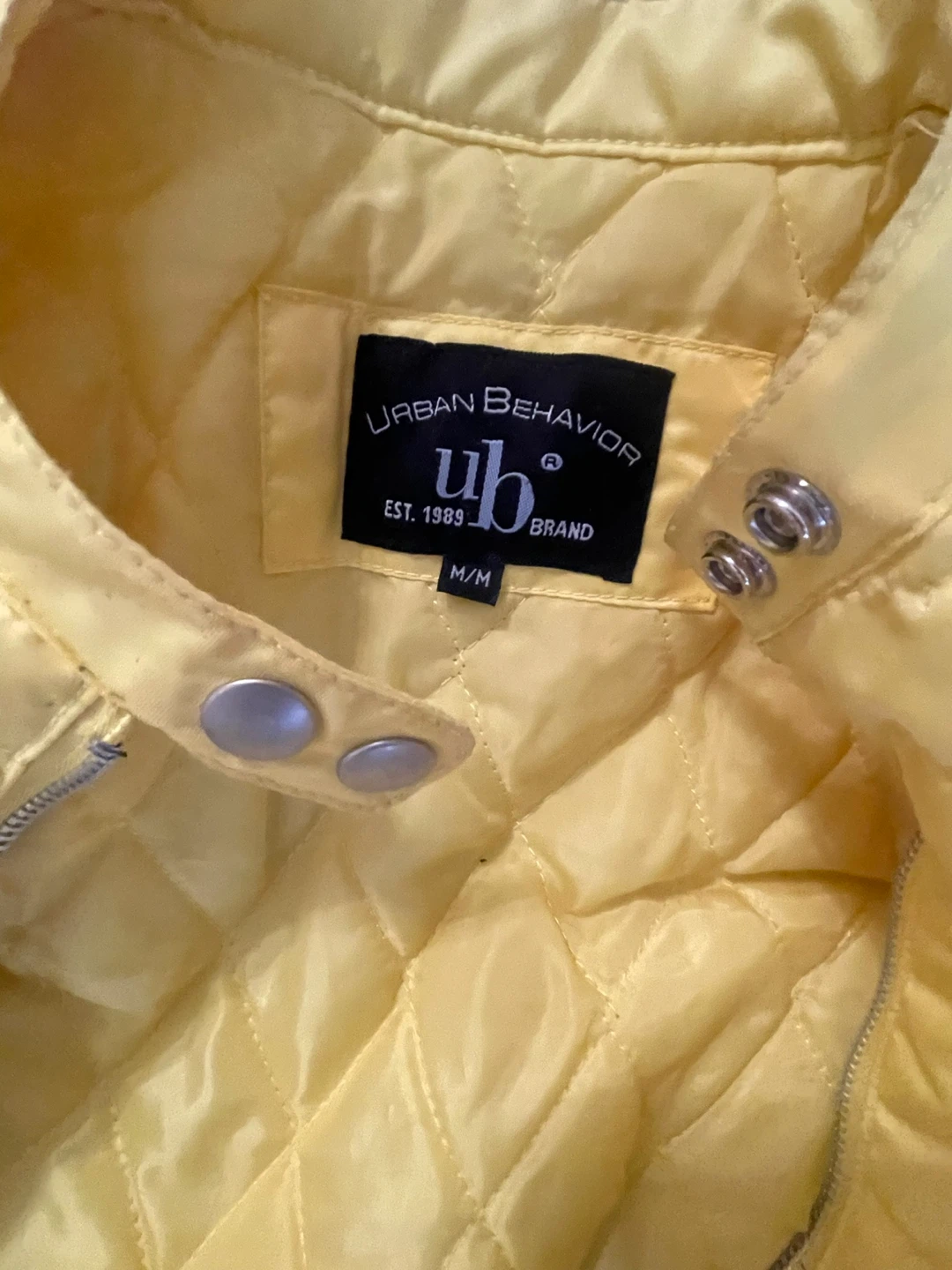 Urban Behavior Quilted Jacket M/M Yellow Red - photo 3