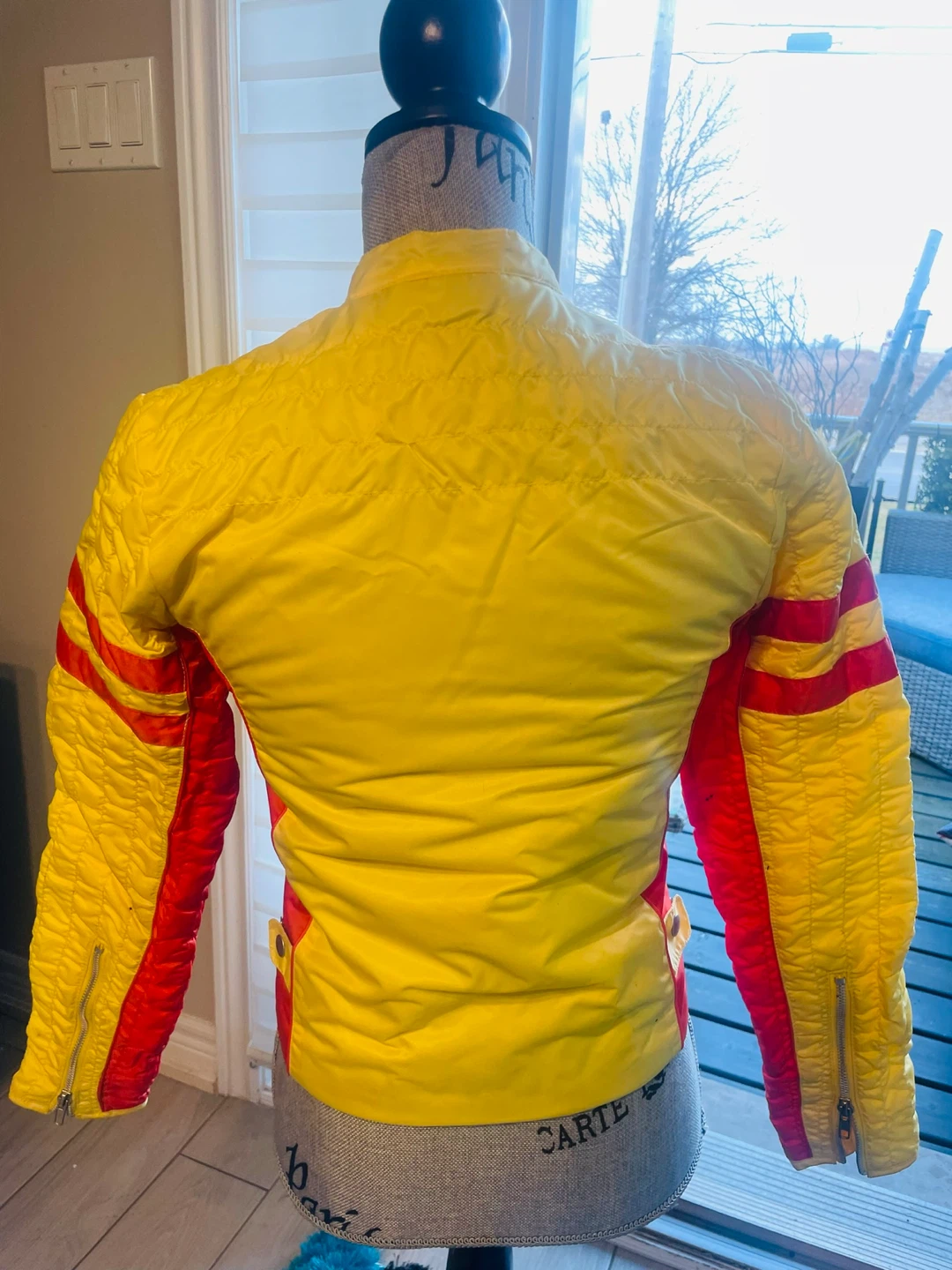 Urban Behavior Quilted Jacket M/M Yellow Red - photo 2