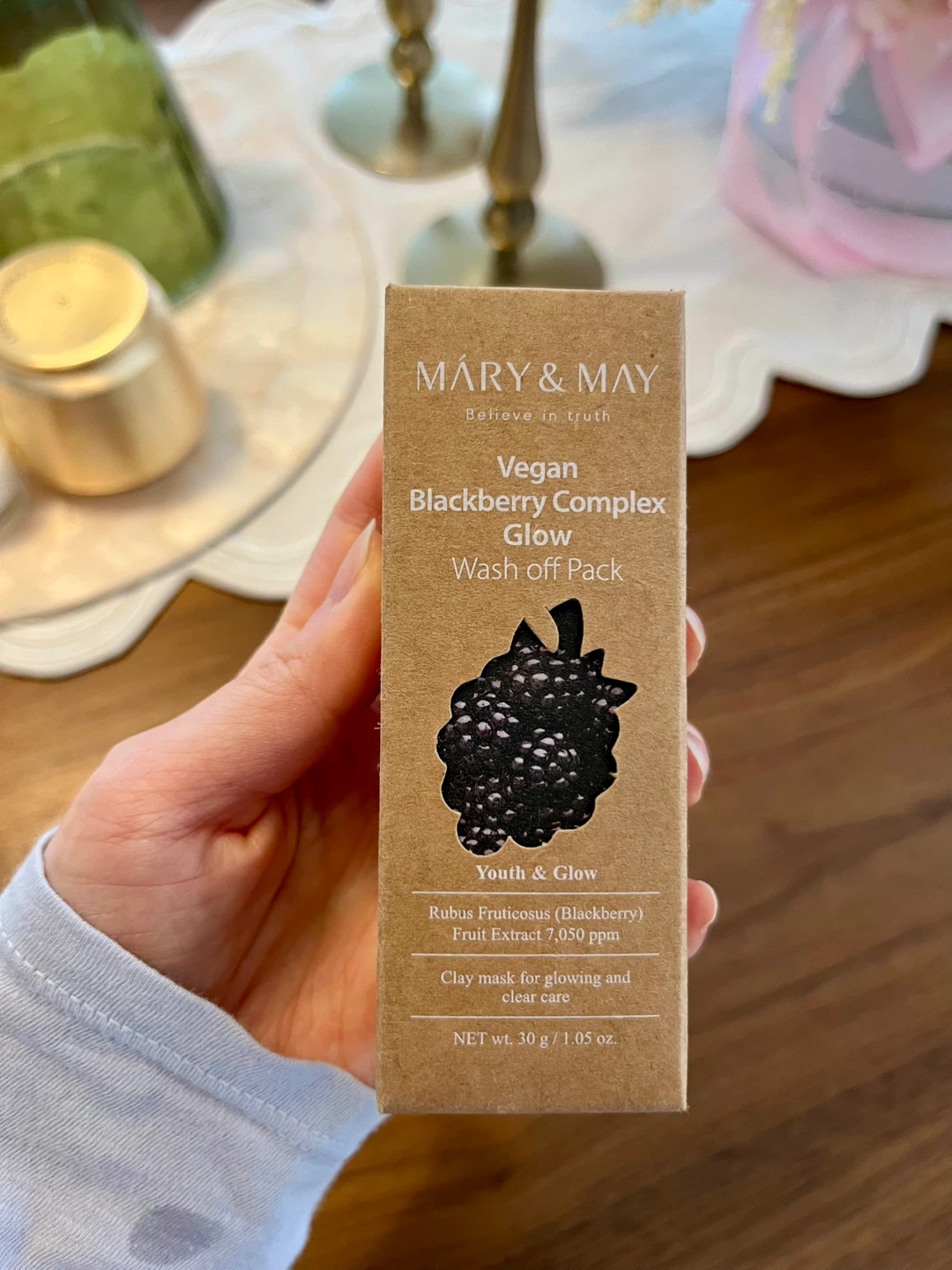 Mary&May Blackberry Complex Glow Wash Off Pack 30ML