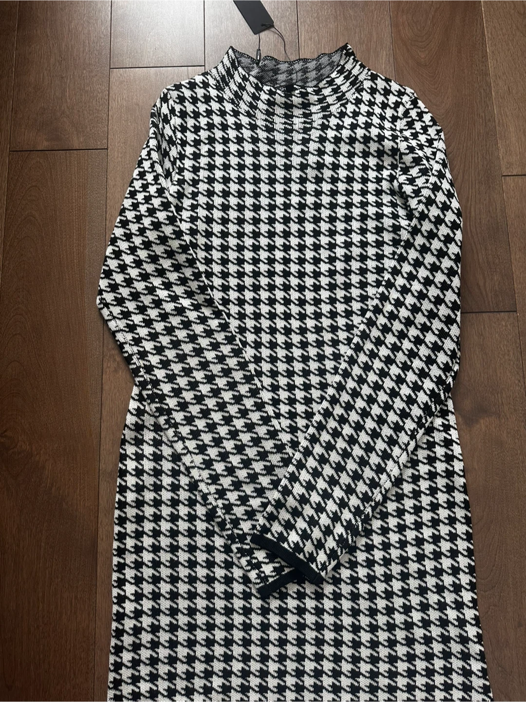 New Fashion Nova Houndstooth Mini Dress Size M - photo 2