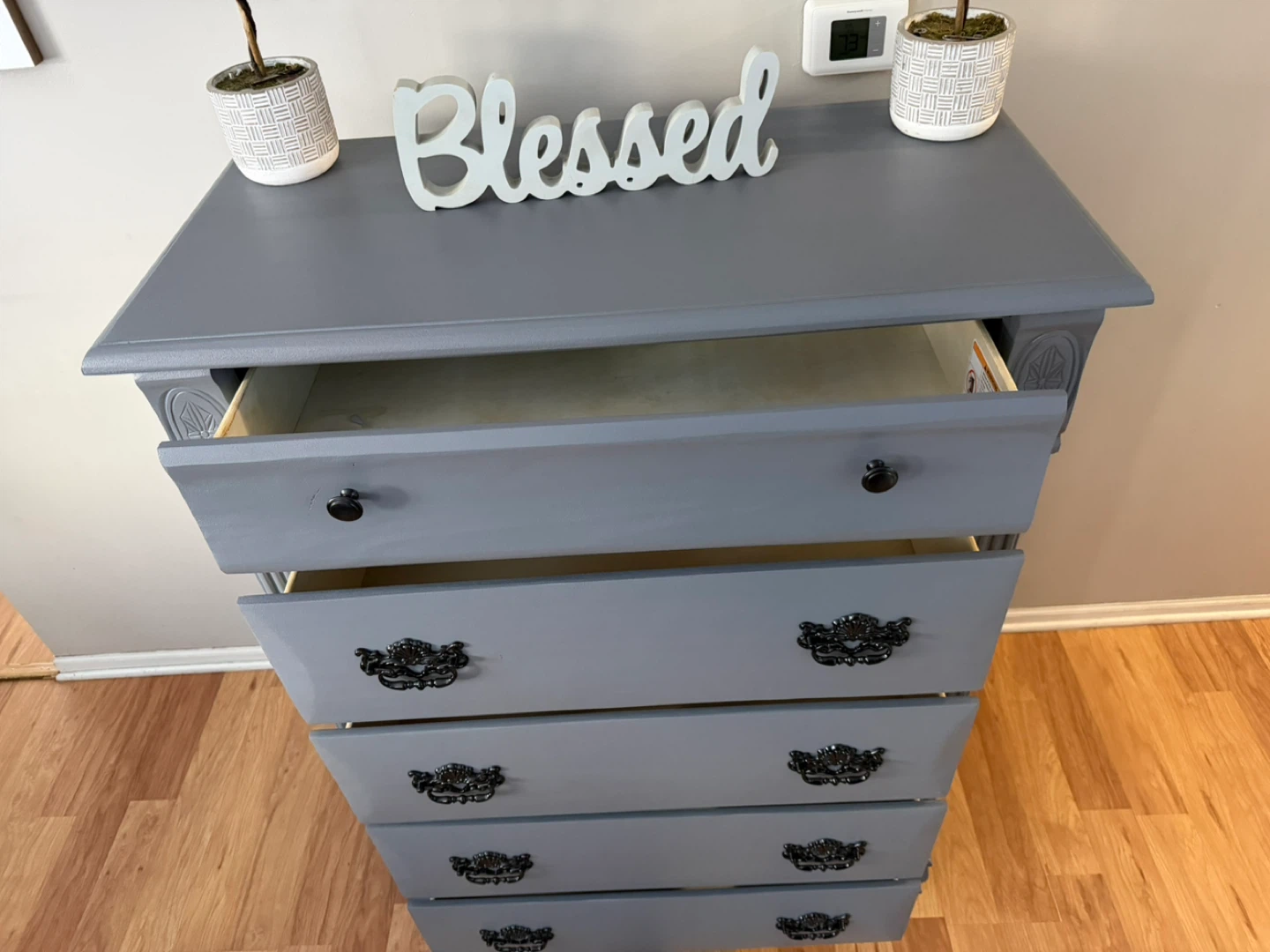 ✨🩶Beautiful solid pine oak dresser🩶✨ - photo 4