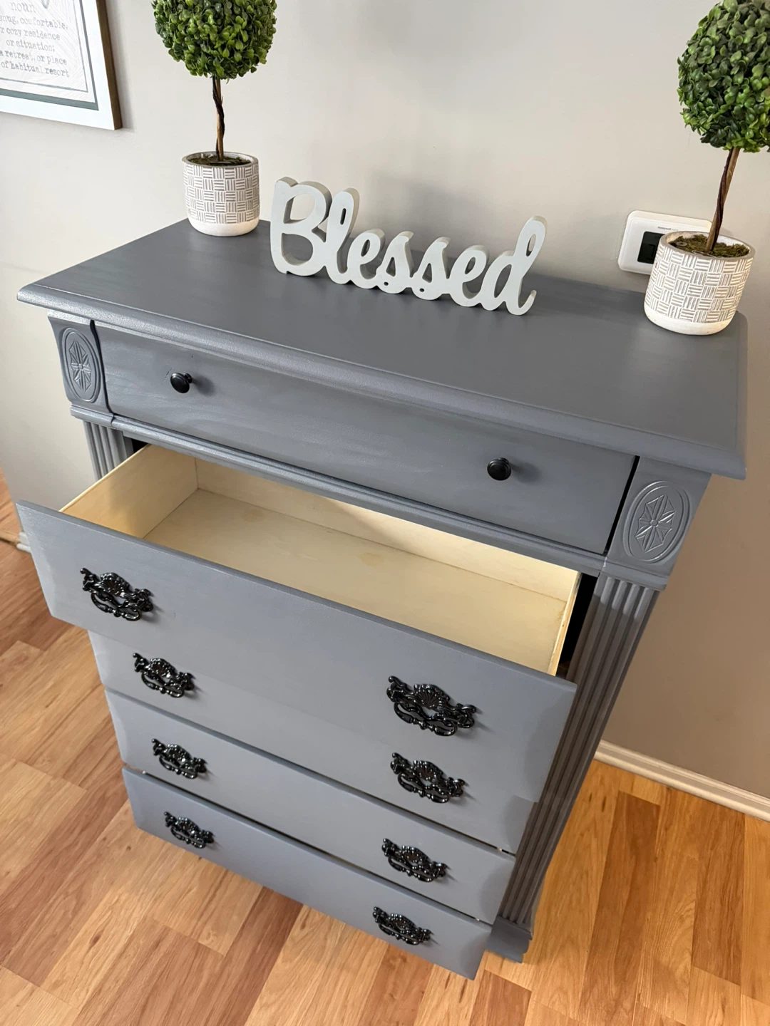 ✨🩶Beautiful solid pine oak dresser🩶✨ - photo 5