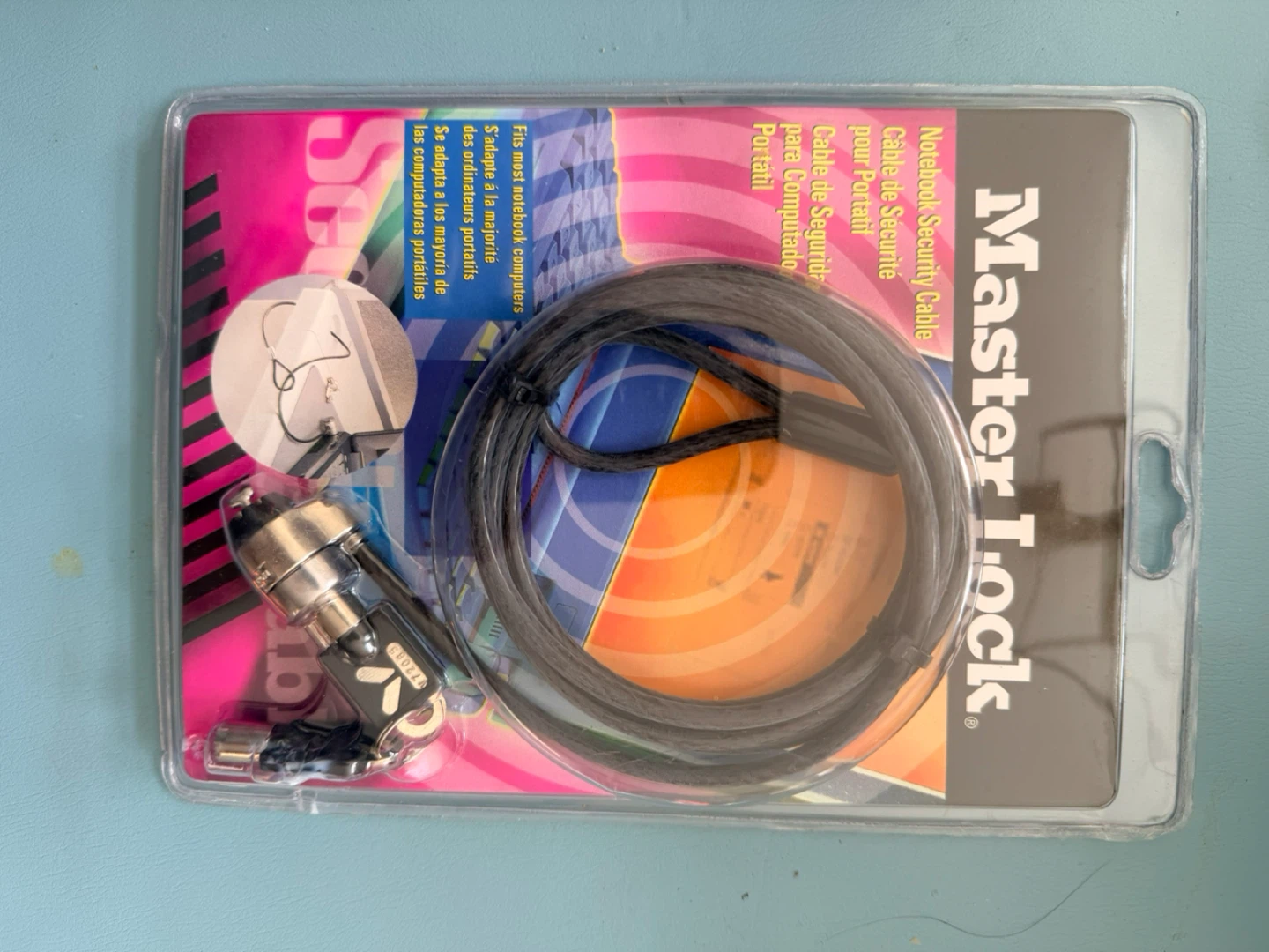 Master Lock Notebook Security Cable