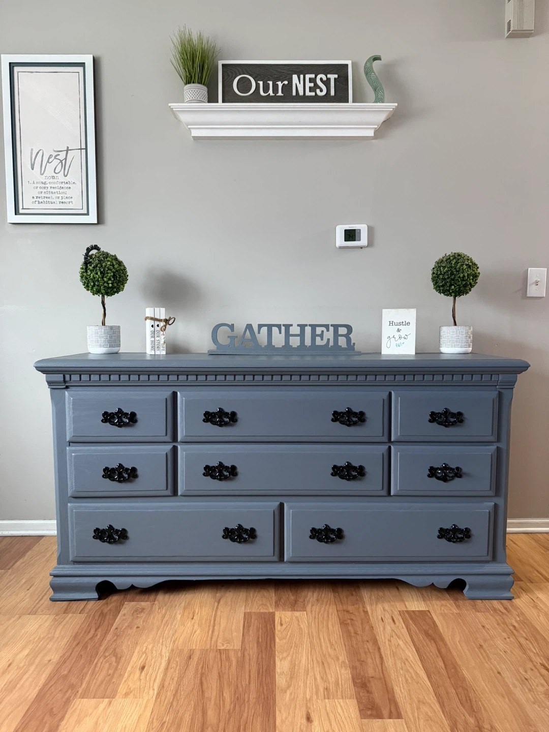 ✨🩶Beautiful solid oak dresser🩶✨