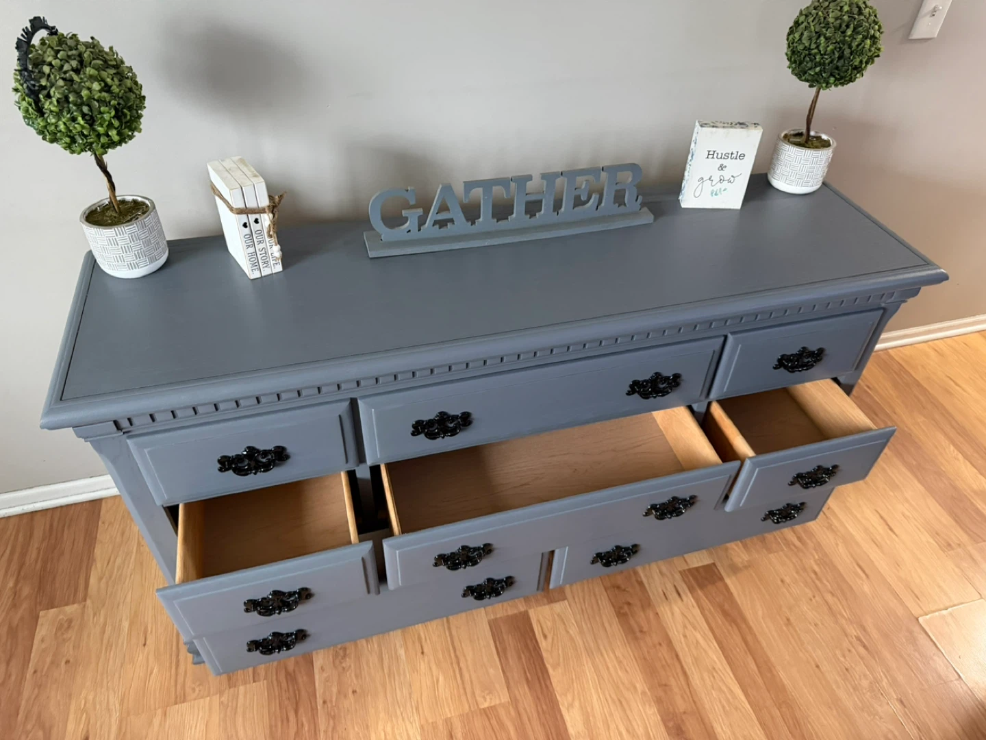 ✨🩶Beautiful solid oak dresser🩶✨ - photo 5