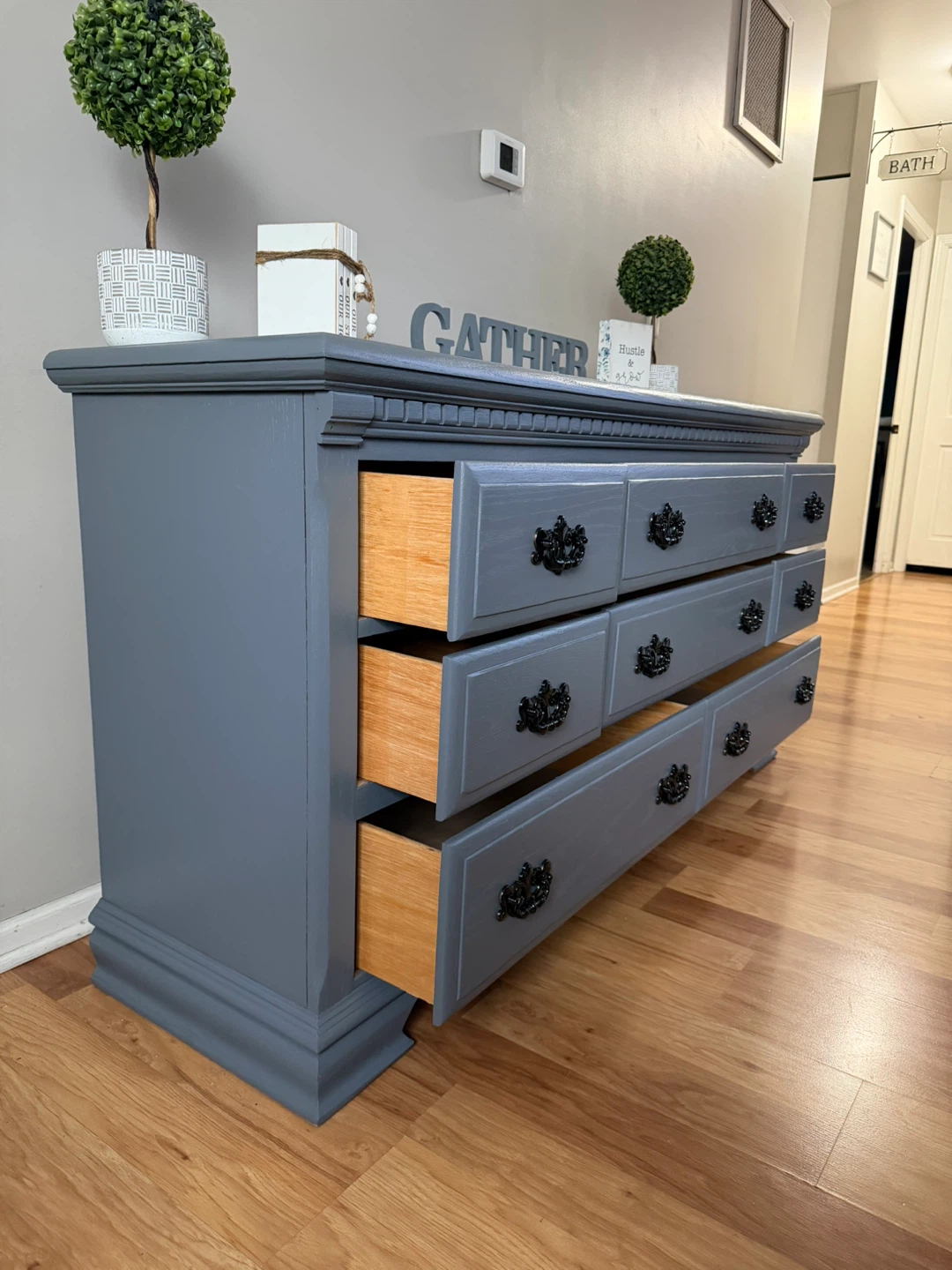 ✨🩶Beautiful solid oak dresser🩶✨ - photo 3