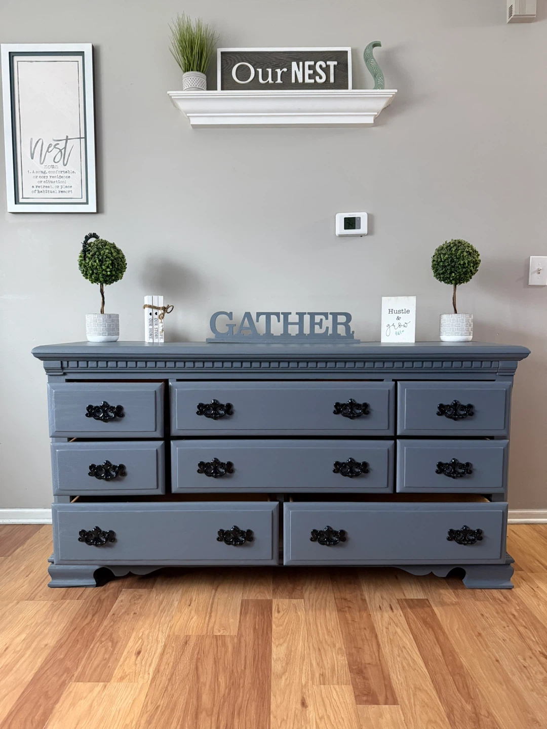 ✨🩶Beautiful solid oak dresser🩶✨ - photo 2