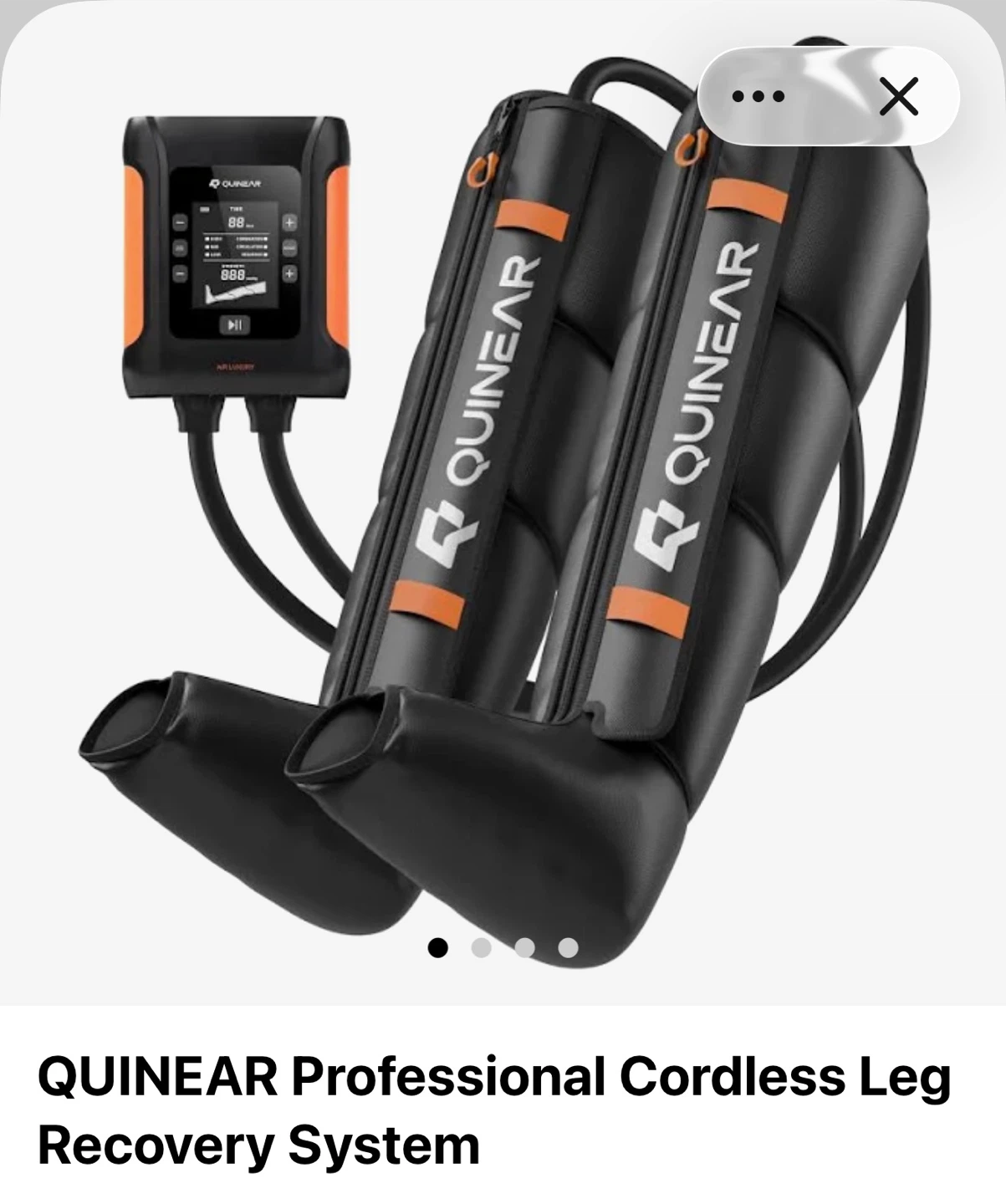 QUINEAR Professional Cordless Leg Recovery System