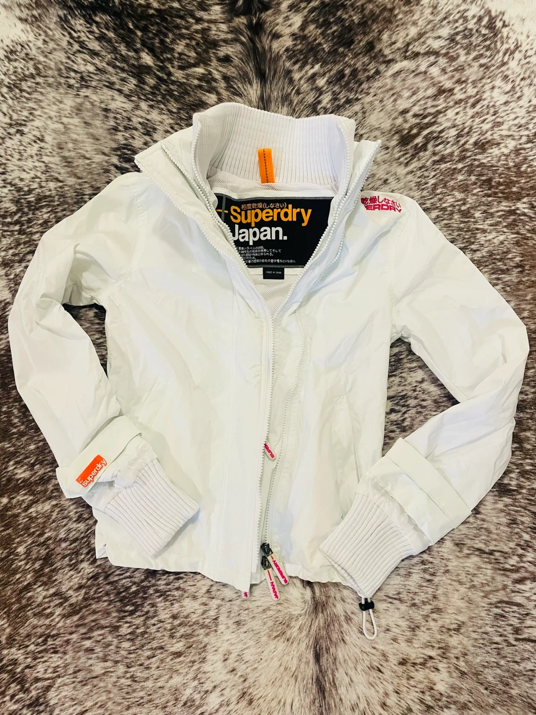 Superdry Japan White Lightweight Jacket S