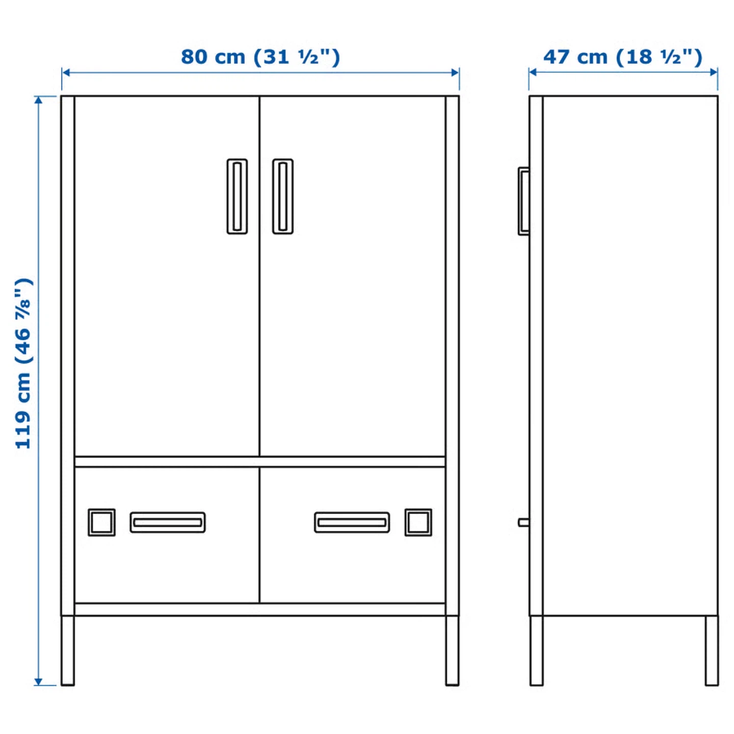 IKEA Cabinet Green - photo 3