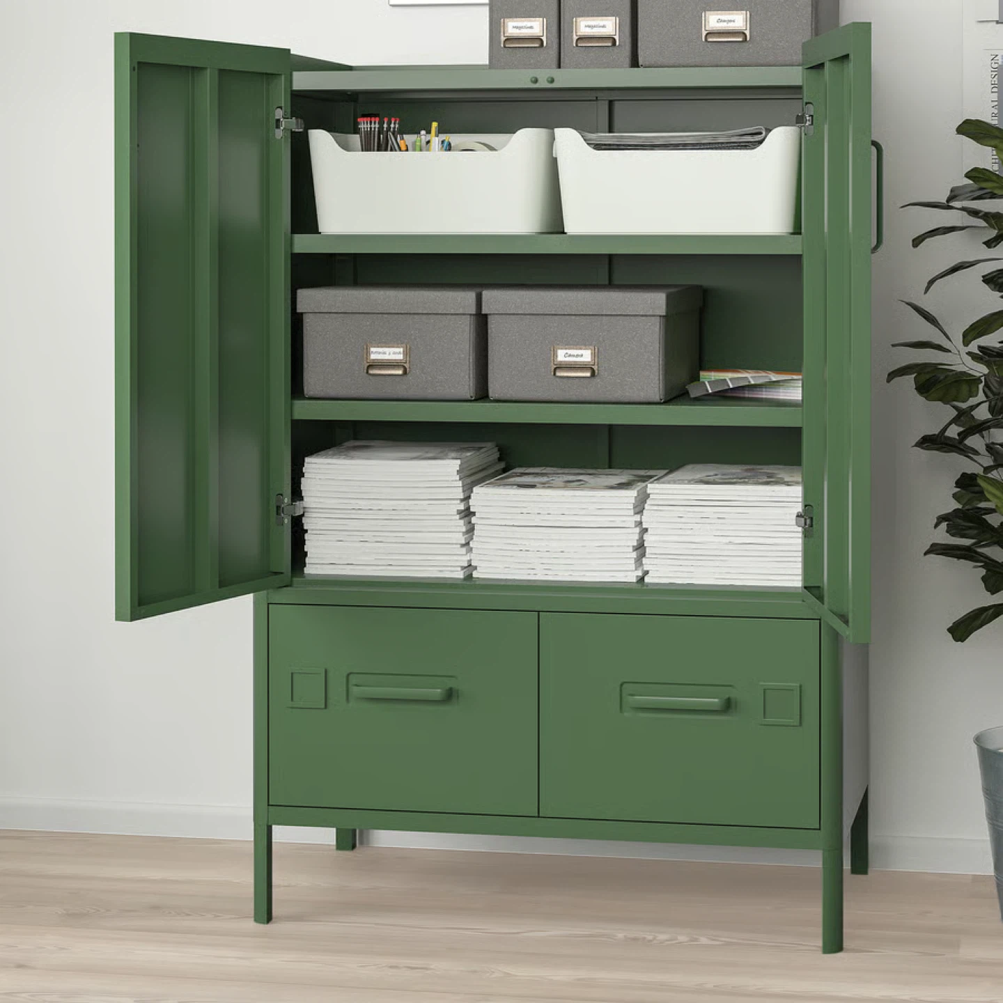 IKEA Cabinet Green - photo 2