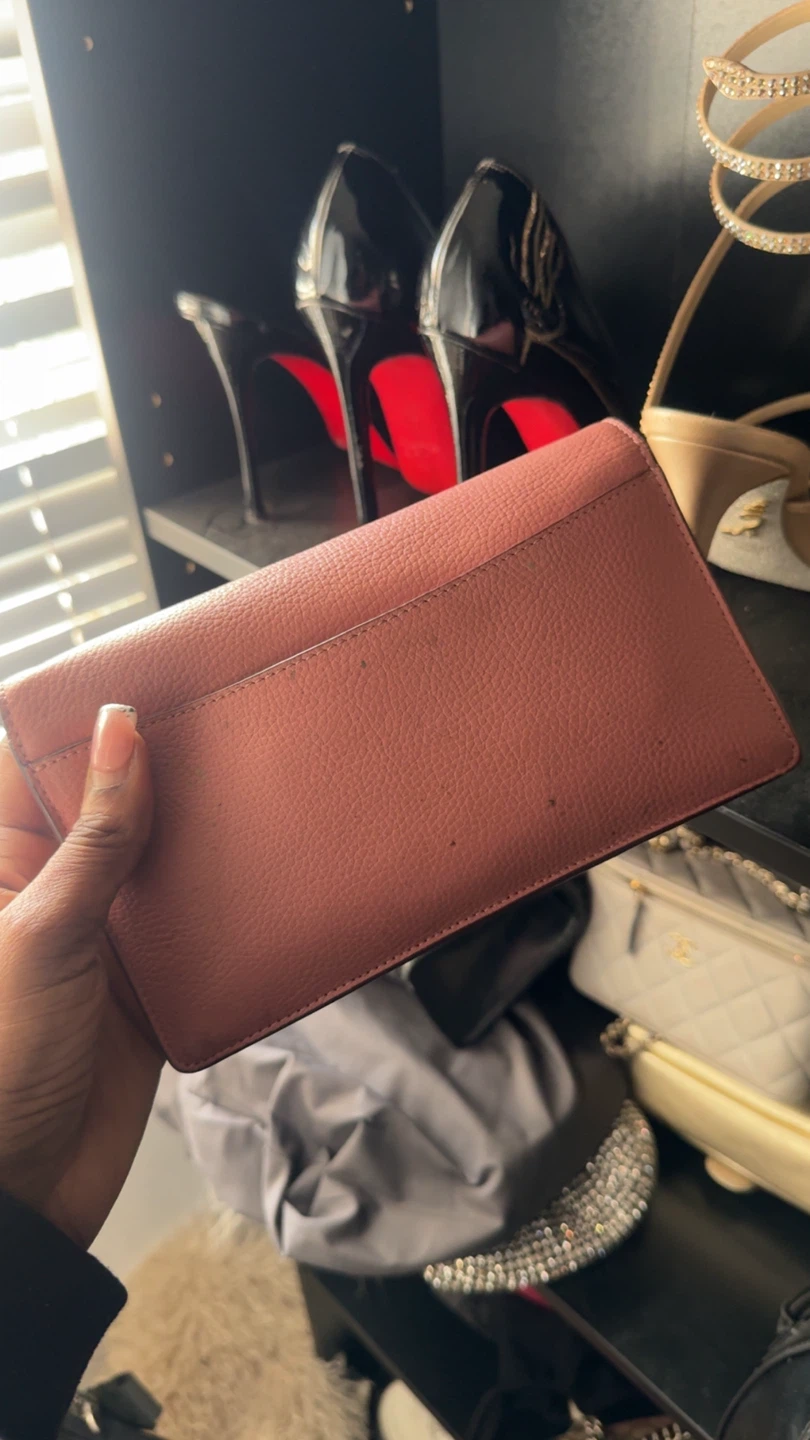 Coach Pink Leather Wallet - photo 2