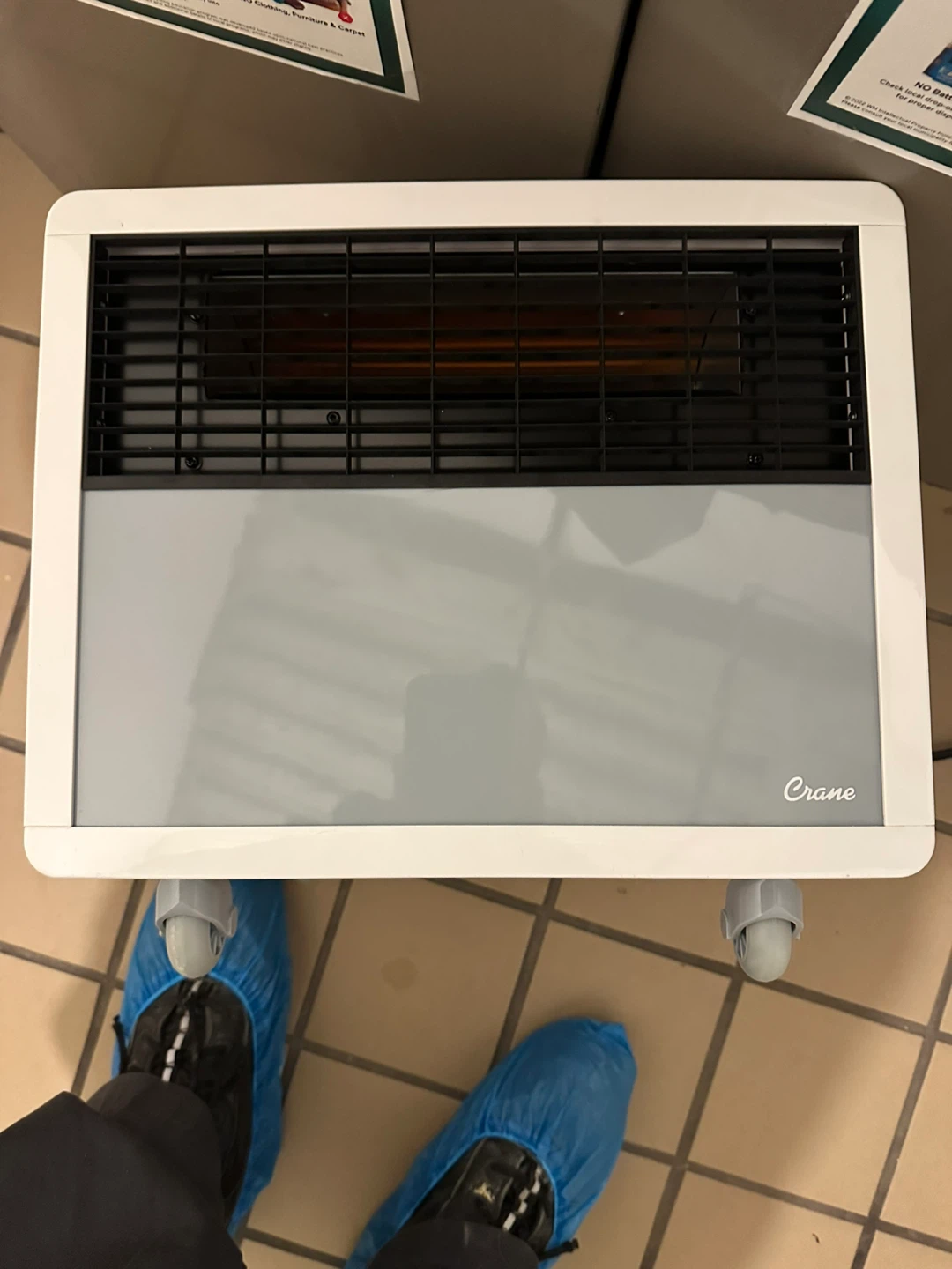 Crane EE-8077W 1500W Electric Heater - photo 3