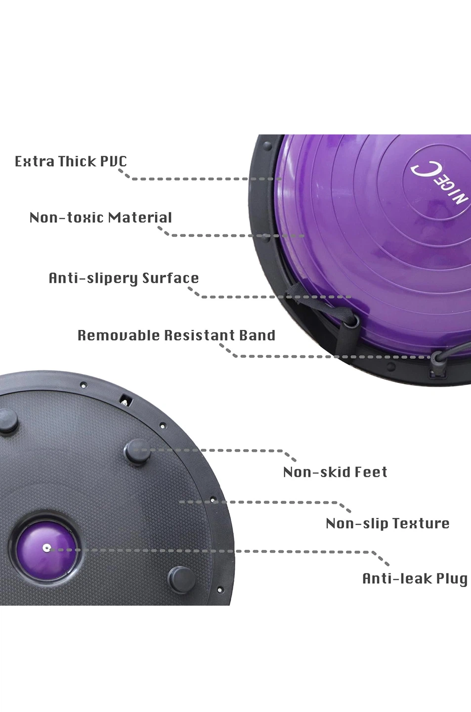 NICE C Purple Balance Ball - photo 2