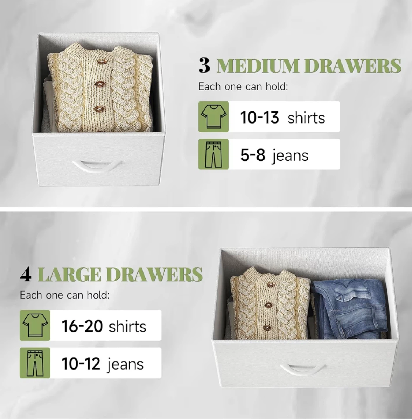 White 7 Drawer Dresser - photo 4