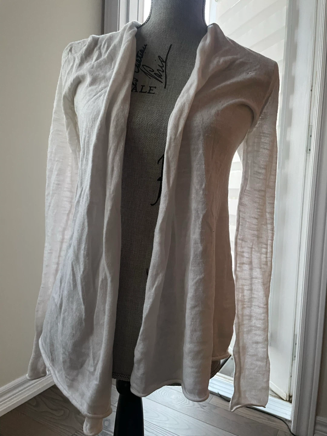 Aerie White Cardigan Sweater XS/P