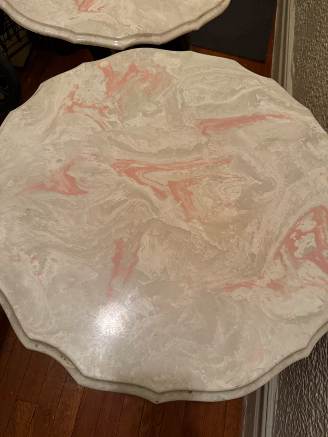 Vintage - Style Type round side table - photo 4