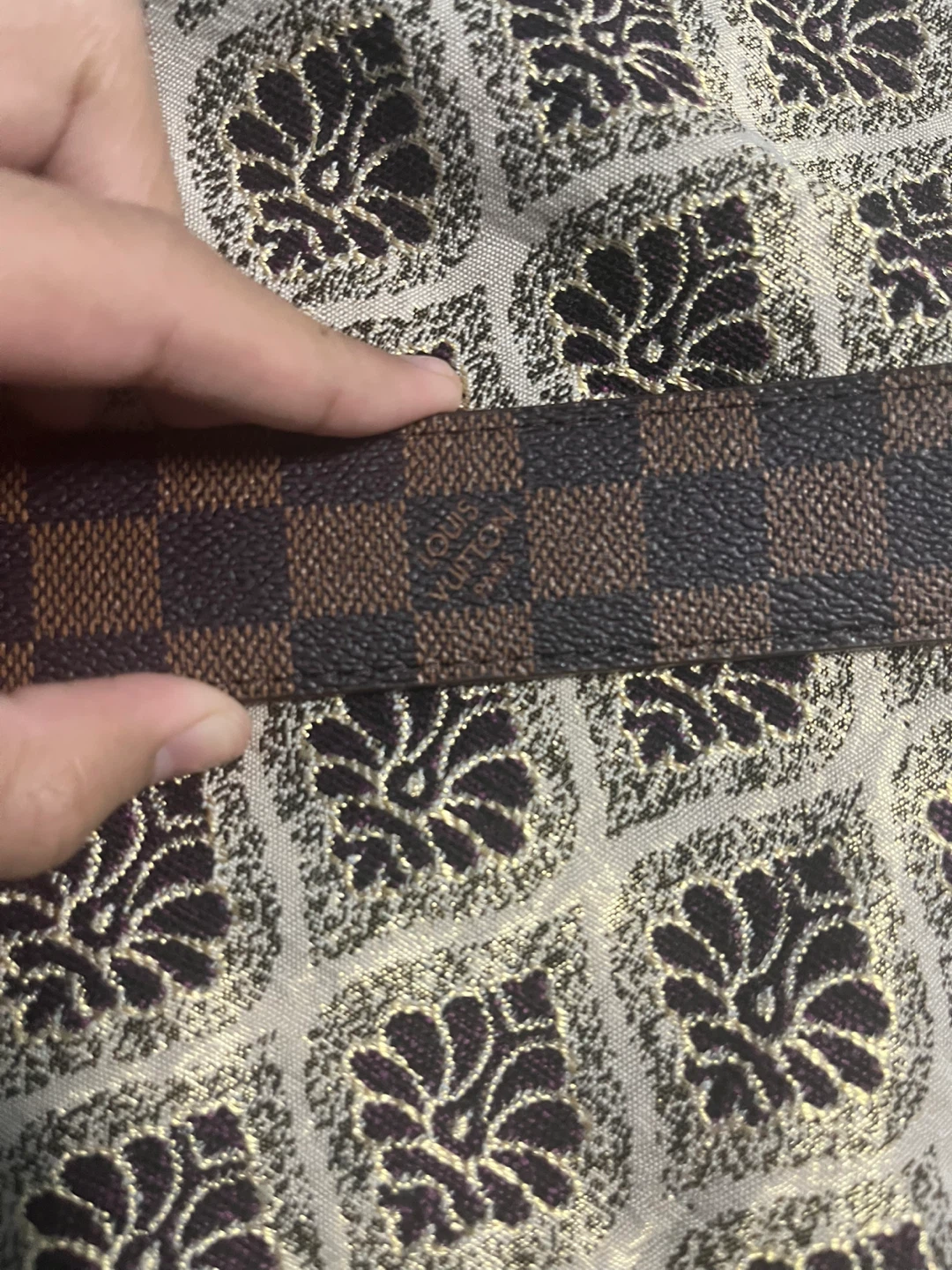 Louis Vuitton Damier Ebene Belt - photo 4