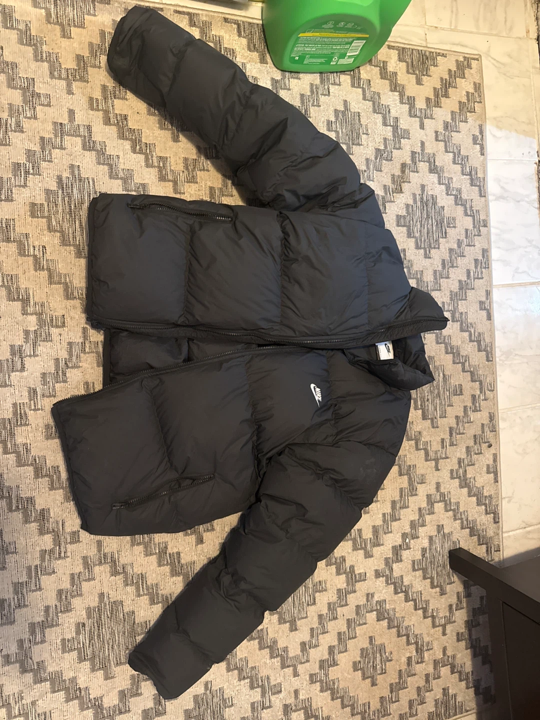 Nike Therma-FIT Puffer Jacket - Black - Size M