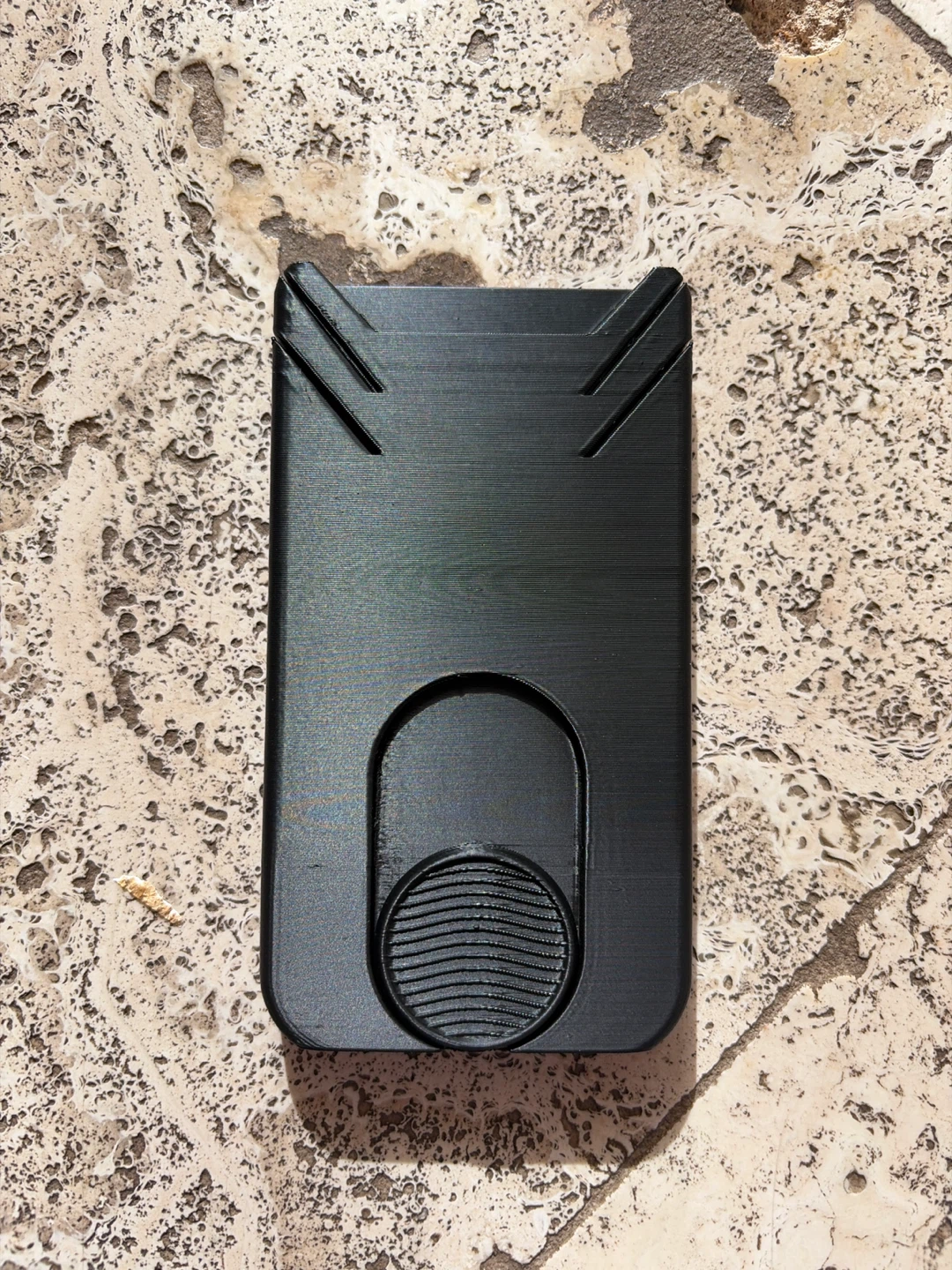 Black Minimalist Card Holder Wallet
