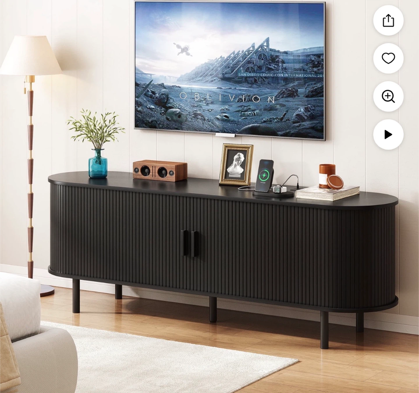 Coffee table + TV stand + two end tables - photo 4