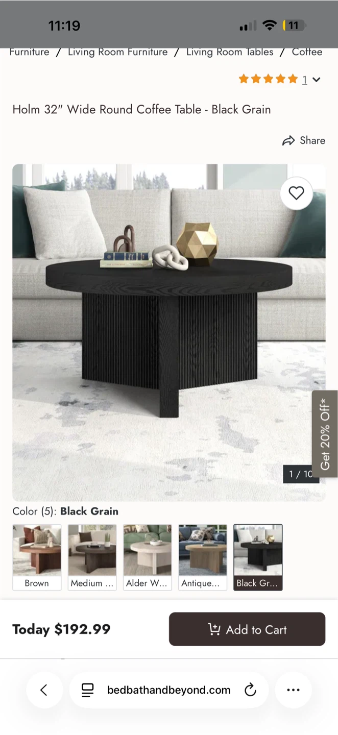 Coffee table + TV stand + two end tables - photo 5