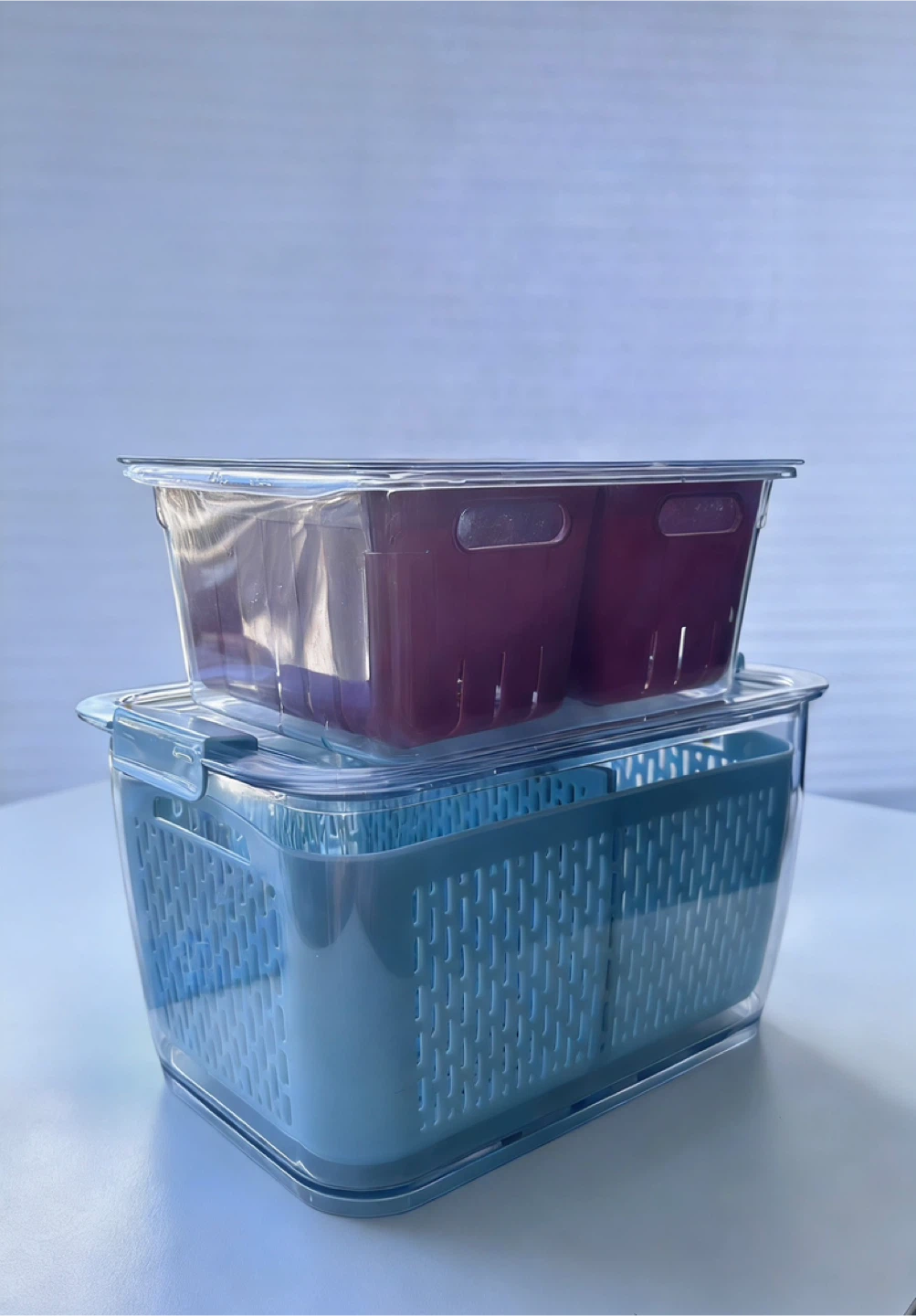 Food Storage Container Set with Drains - photo 2