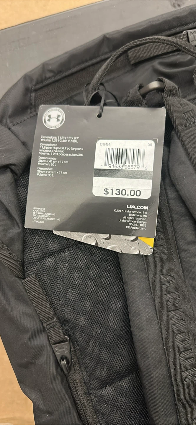 Under Armour Black UA Beltway Backpack - photo 3